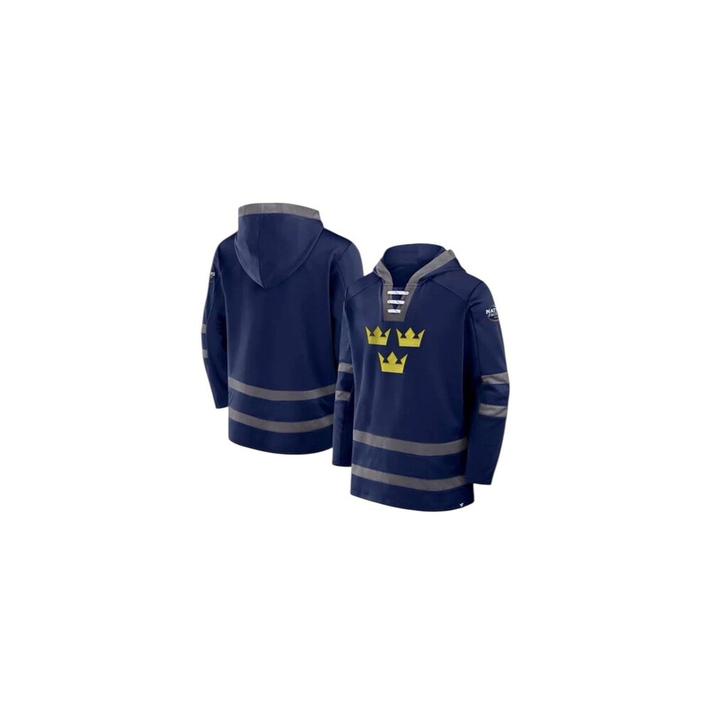 Men's Fanatics Athletic Navy Sweden 2025 4 Nations Face-Off 3X EUC